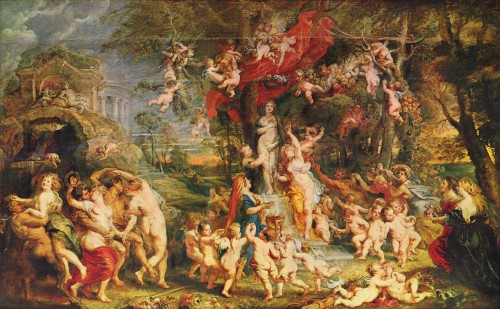 peinture, fête, Venus, Rubens, baroque, bal, danse